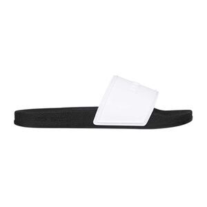 Jack Wills Womens/Ladies Logo Padded Flat Sliders / White/Black